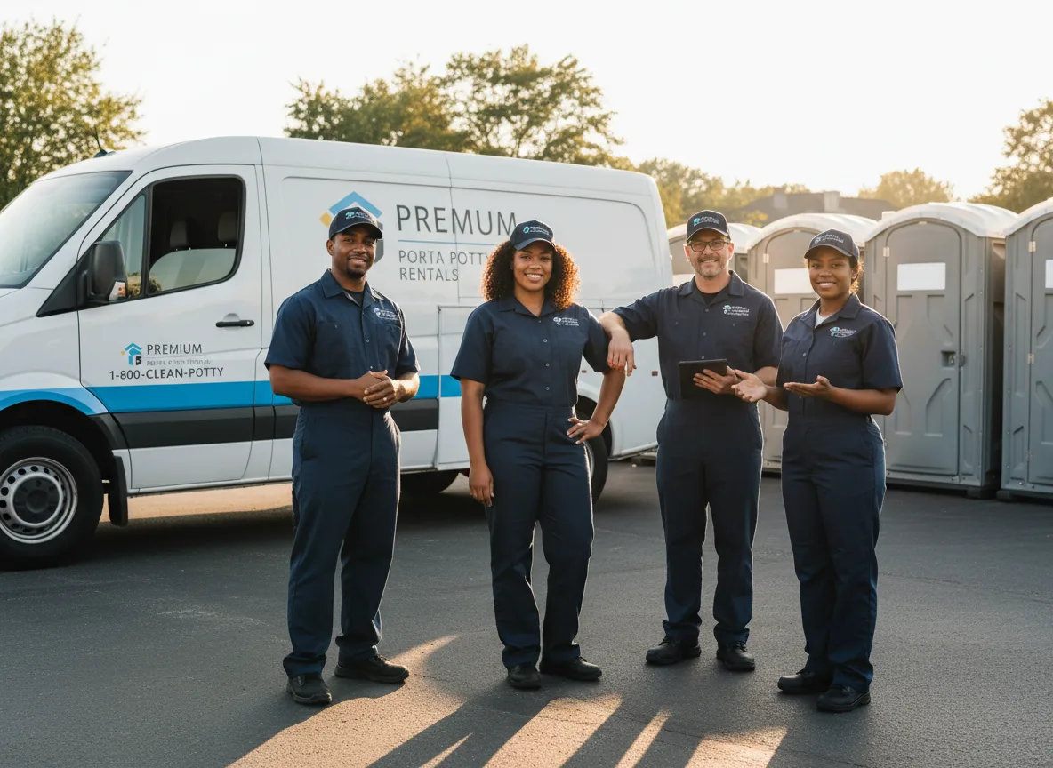 VIP Portable Toilets company in Three Rivers, MI